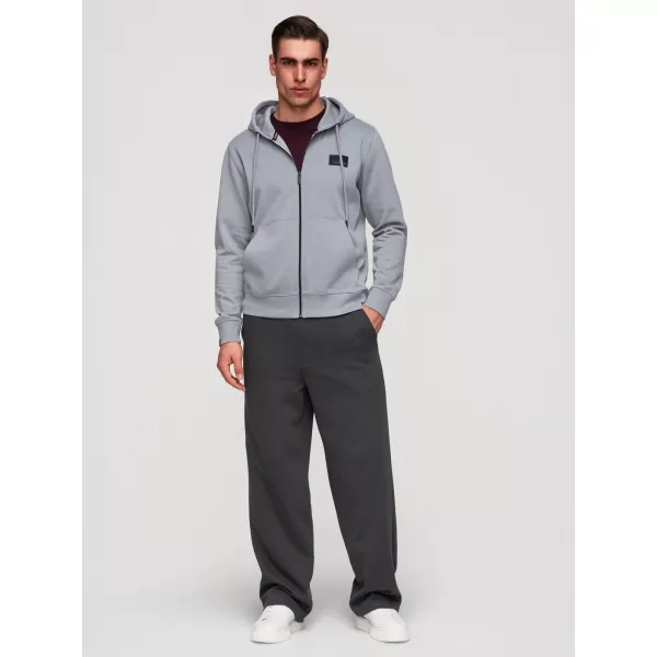  Herren-Sweatshirt OMBRE OM-SSZP-0256 GRAU 