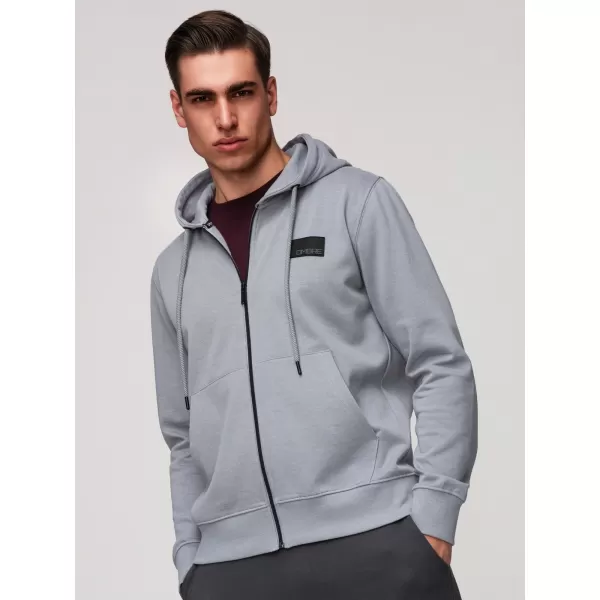  Herren-Sweatshirt OMBRE OM-SSZP-0256 GRAU 