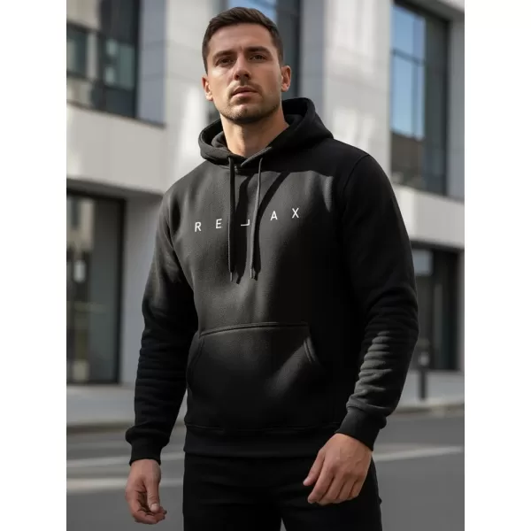  Herren-Sweatshirt DSTREET NX0001B-BK SCHWARZ 