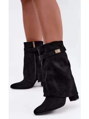 Damen-Stiefeletten BOTO LA3116 SCHWARZ