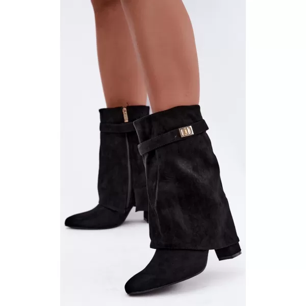  Damen-Stiefeletten BOTO LA3116 SCHWARZ 