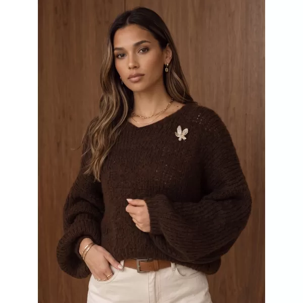  Damenpullover DSTREET MY2627 BRAUN 