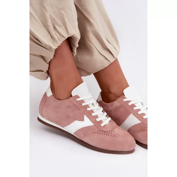  Damen-Sneaker ZAZOO N1412/367/445 ROSA/WEISS 
