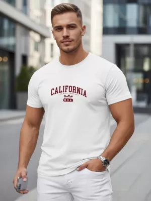 Herren-T-Shirt DSTREET NX5140R-WH WEIß