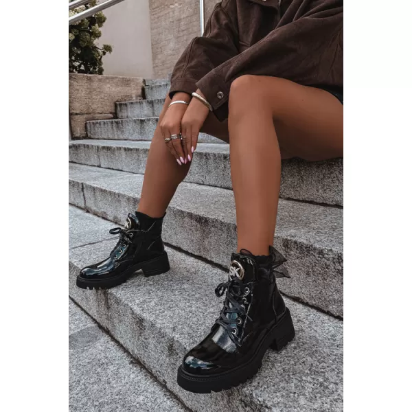  Damen-Stiefeletten BOTO NC1359 SCHWARZ 