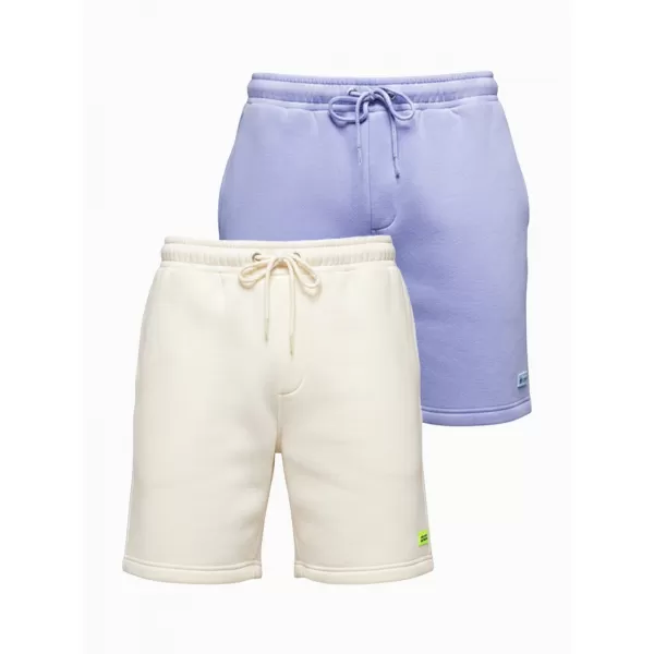  Herren-Shorts OMBRE Z129 CREME/HELLVIOLETT 
