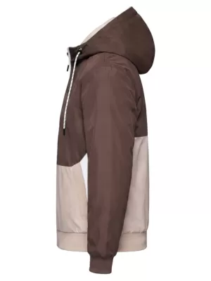 Herrenjacke OMBRE C584 BRAUN UND BEIGE