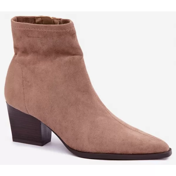 Damen-Stiefeletten BOTO D-209 BROWN BRAUN 