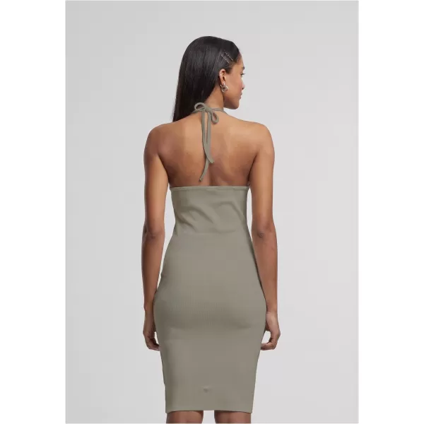 Kleid URBAN CLASSICS TB7547-18328 BLASSES OLIV 