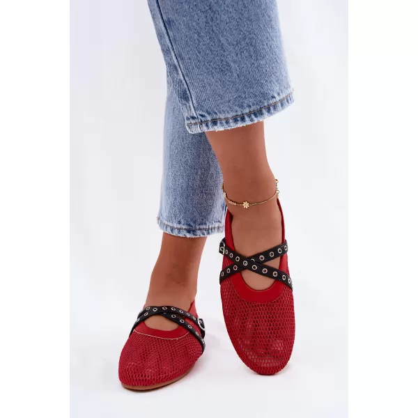  Ballerinas für Damen BOTO P-1416 HRSG 