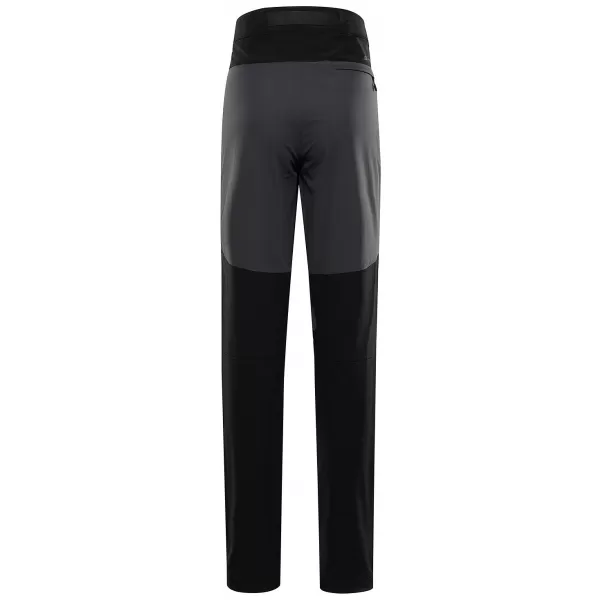  Softshellhose für Damen ALPINE PRO AKANA 3 SCHWARZ 