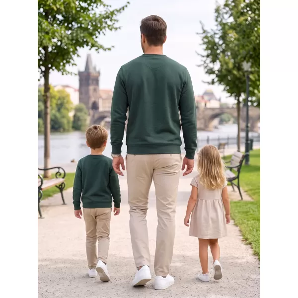  Herren-Sweatshirt ALTISPORT NP/ALMST43001 FLASCHENGRÜN 