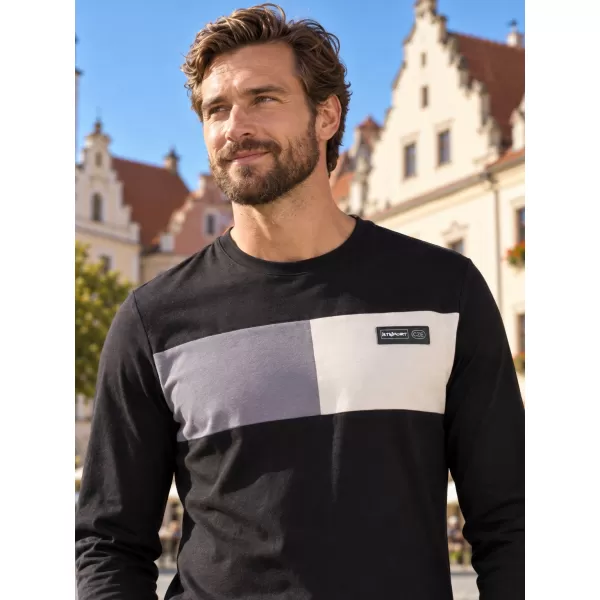  Herren-T-Shirt ALTISPORT IVAS SCHWARZ 