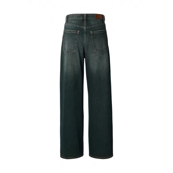  Damenhosen URBAN CLASSICS TB8141 TIEFES MITTELBLAU, SCHMUTZIG GEWASCHEN 