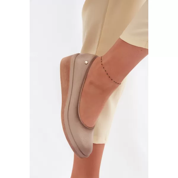  Damen-Stiefeletten VINCEZA 39987 BEIGE 