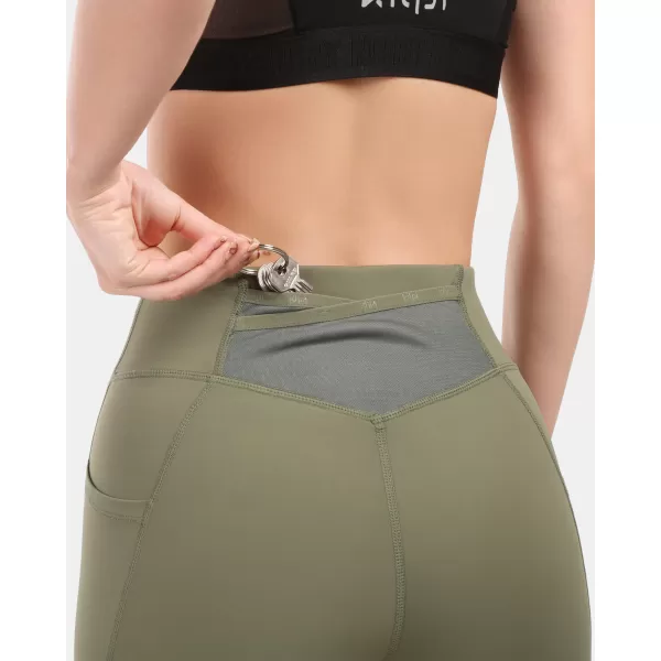  Leggings für Damen KILPI TENIA-W 1L0420KI GRÜN 
