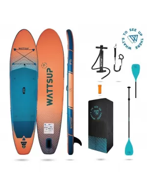Paddle-Board WATTSUP F11 Minicombo ORANGE BLAU/ORANGE