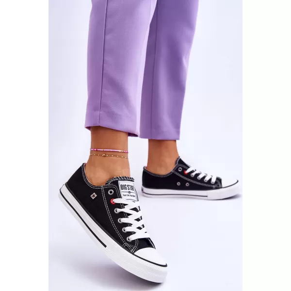  Damen-Sneaker BIG STAR SHOES T274023 SCHWARZ 