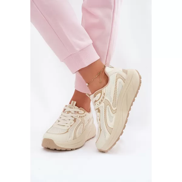  Damen-Sneaker BIG STAR SHOES TT274326 BEIGE 