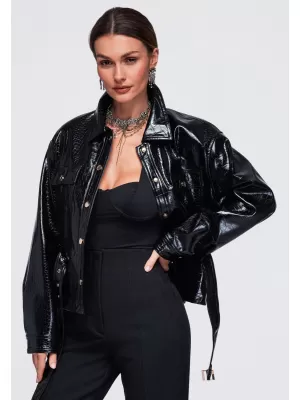 Damenjacke OMBRE OW-JAFL-0141 SCHWARZ