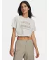 Damen-T-Shirt UNDER ARMOUR BUNGEE HEM TEE 6010950-110 WEIß