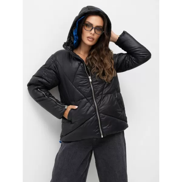  Damenjacke SUBLEVEL D50048X44517A2 SCHWARZ 