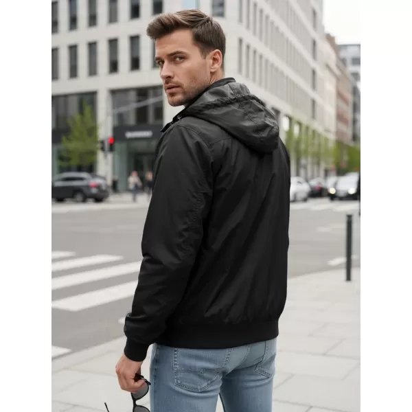  Herrenjacke DSTREET TX5135 SCHWARZ 