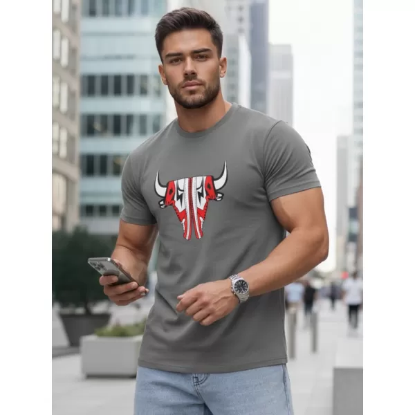  Herren-T-Shirt DSTREET RX4931 DUNKELGRAU 