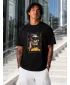 Herren-T-Shirt DSTREET NX1019R-BK-O SCHWARZ