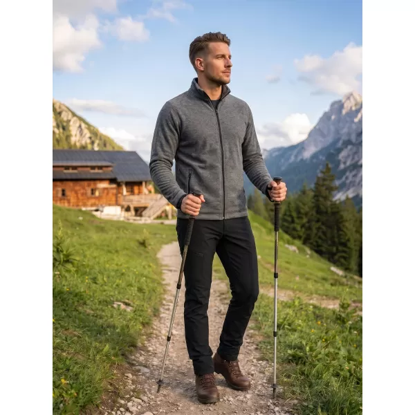  Herren-Sweatshirt aus Microfleece MALFINI FACTOR 852 SCHWARZES HIGHLIGHT 
