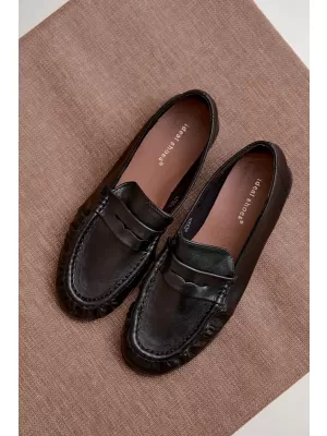 Damenmokassins BOTO 9882 SCHWARZ
