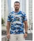 Herren-T-Shirt DSTREET NX2005R-SK-M BLAU