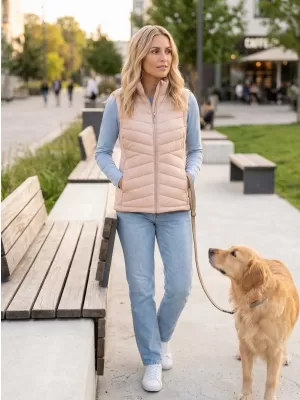 Hybridweste für Damen MALFINI PREMIUM CROSS 558 KAMEEN