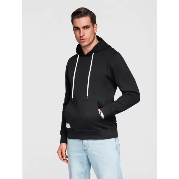  Herren-Sweatshirt OMBRE OM-SSBN-0270 SCHWARZ 