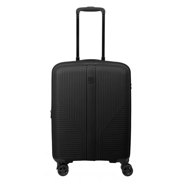  Koffer TRAVELITE AIR STRIPE 4W S EXP SCHWARZ 