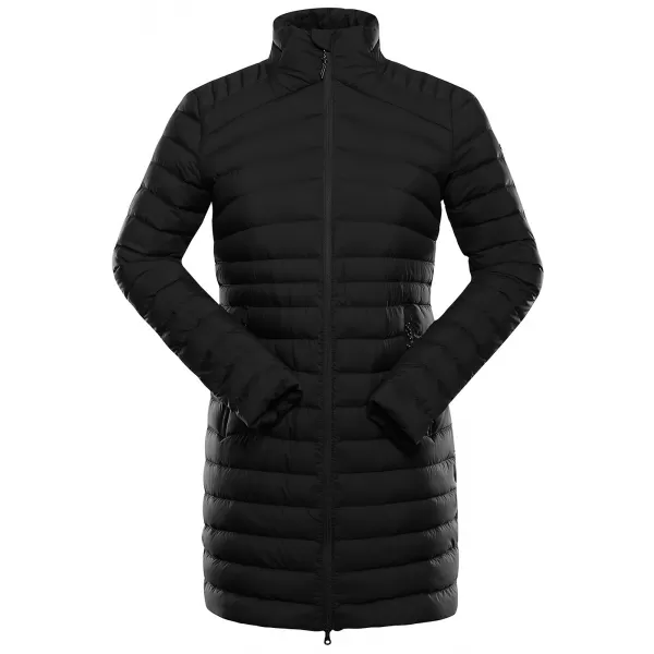 Winter-Daunenmantel für Damen ALPINE PRO REGNA SCHWARZ 