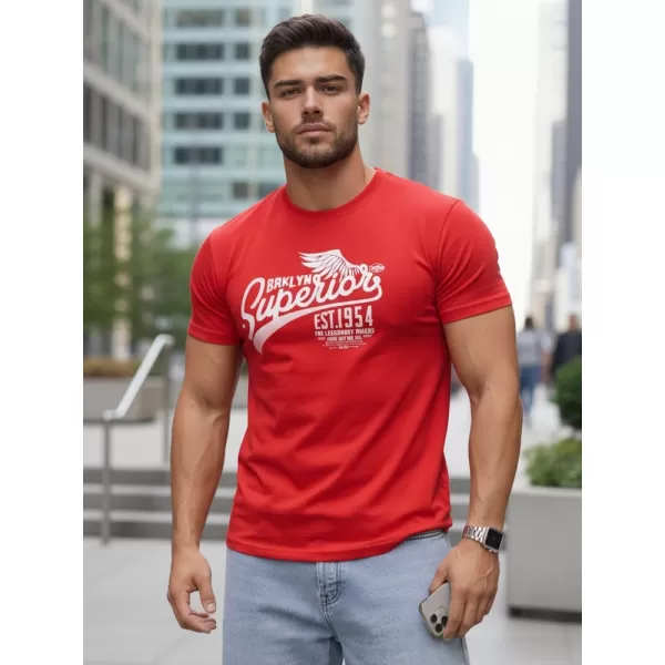  Herren-T-Shirt DSTREET RX5367 ORANGE 