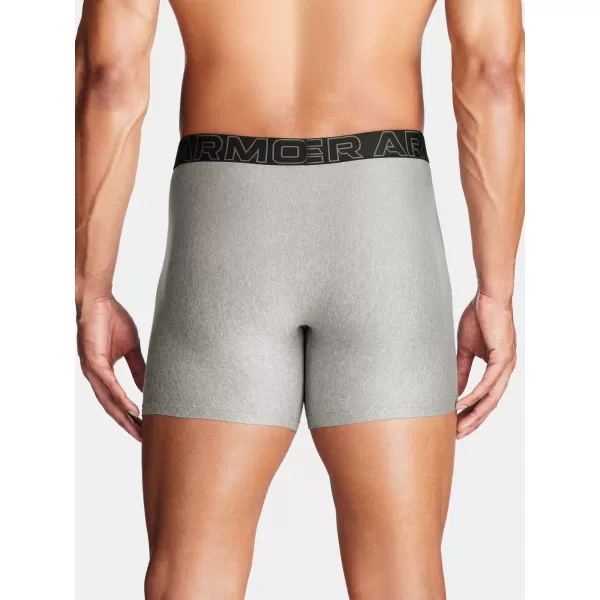  Herren-Boxershorts UNDER ARMOUR M UA PERF TECH 6IN (3KS) 1383878-035 GRAU 