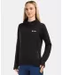 Fleece-Sweatshirt für Damen KILPI SEVELEN-W 1L0203KI SCHWARZ
