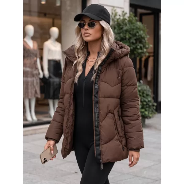  Damenjacke DSTREET TY5752 BRAUN 