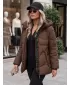 Damenjacke DSTREET TY5752 BRAUN