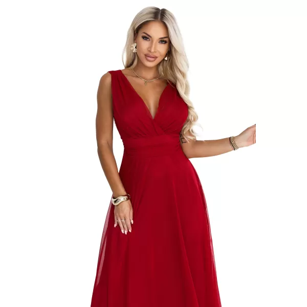  Kleid NUMOCO 687-2 HELLES BURGUNDERROT 