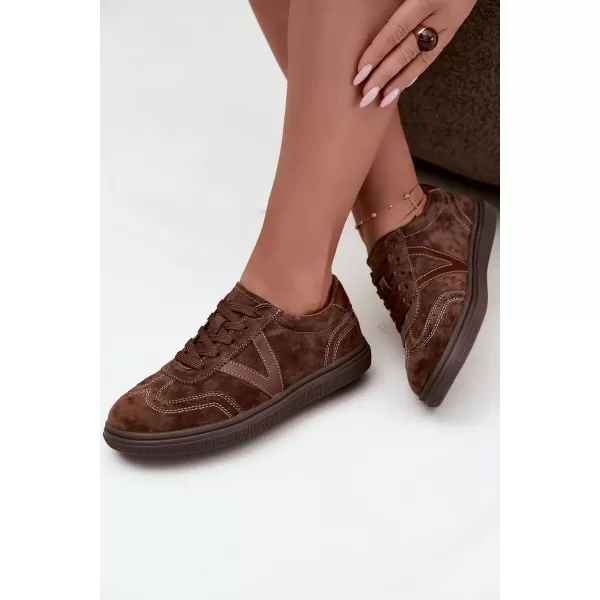 Damen-Sneaker EVENTO 26PB18-502 KAFFEE 
