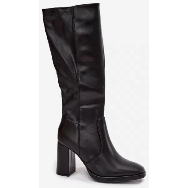  Damenstiefel BOTO QT127P SCHWARZ 