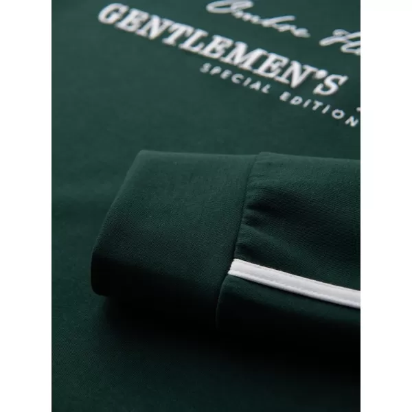  Herren-Sweatshirt OMBRE OM-SSNZ-0268 DUNKELGRÜN 