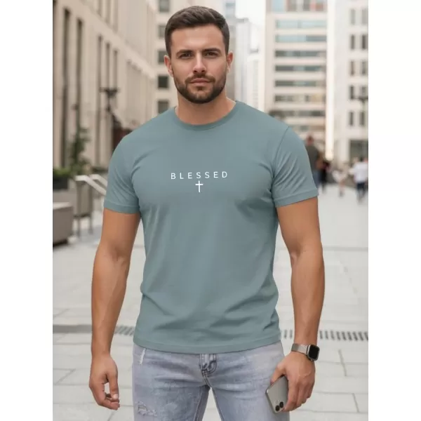  Herren-T-Shirt DSTREET NX5124R-SB BLAU 