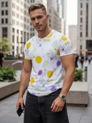 Herren-T-Shirt DSTREET RX4993 WEIß