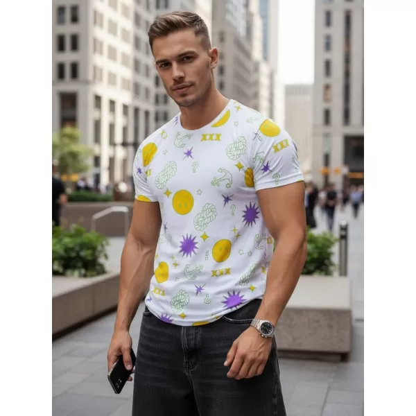  Herren-T-Shirt DSTREET RX4993 WEIß 