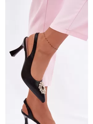 Damensandalen VINCEZA 62277 SCHWARZ