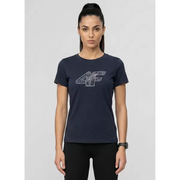  Damen-T-Shirt 4F WMM00TTSHF3309 GEWOHNHEITEN 